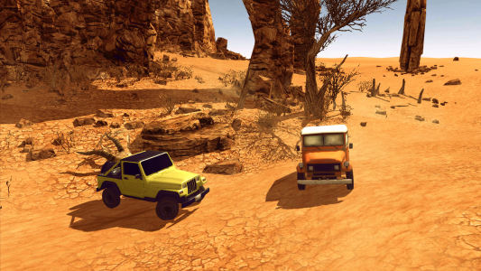 اسکرین شات بازی Offroad Jeep Drift Desert Race 4