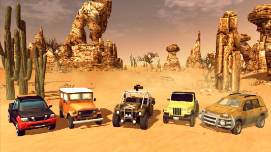اسکرین شات بازی Offroad Jeep Drift Desert Race 1