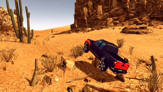 اسکرین شات 2 بازی Offroad Jeep Drift Desert Race