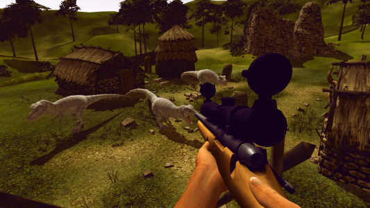 اسکرین شات 2 بازی Dino Down: A Sniper's Odyssey