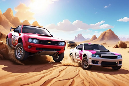 اسکرین شات 2 بازی 4x4 Offroad Car Driving Game