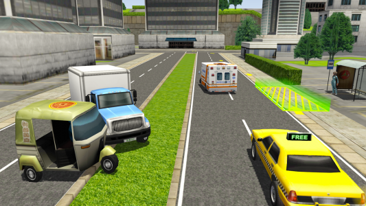 اسکرین شات بازی Tuk Tuk Rickshaw City Driving 3