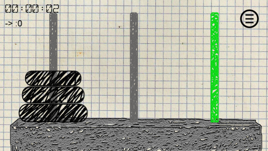 اسکرین شات 4 بازی Tower of Hanoi