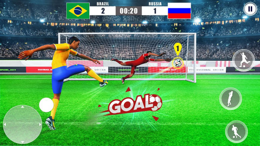 اسکرین شات برنامه Football Games : Soccer Cup 3