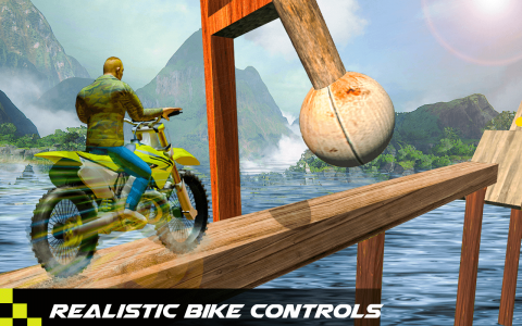 اسکرین شات بازی Stuntman Bike Race 2