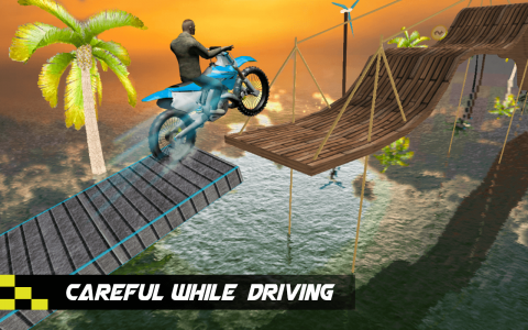 اسکرین شات بازی Stuntman Bike Race 4