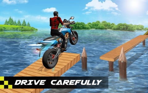 اسکرین شات بازی Stuntman Bike Race 1