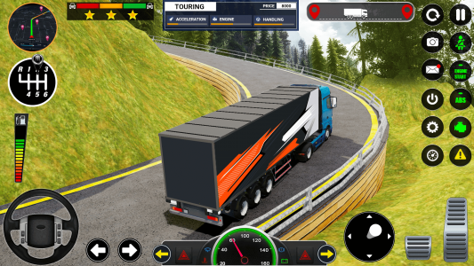 اسکرین شات بازی Semi Truck Driver: Truck Games 2