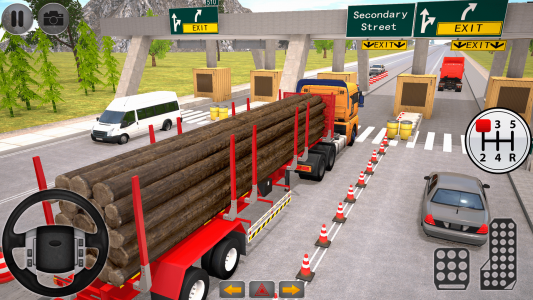اسکرین شات بازی Semi Truck Driver: Truck Games 4