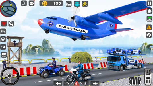 اسکرین شات بازی Police Truck Driving Games 3D 4