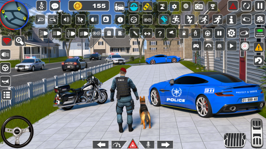 اسکرین شات بازی Police Truck Driving Games 3D 8