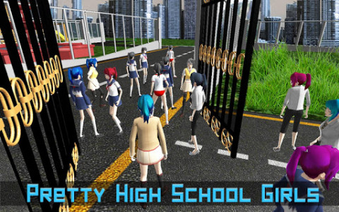 اسکرین شات بازی High School Girl Simulation 1