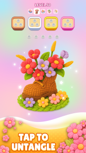 اسکرین شات 2 بازی Color Yarn 3D