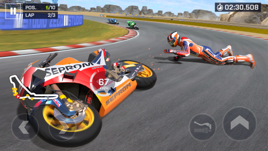 اسکرین شات 1 بازی Moto Rider, Bike Racing Game
