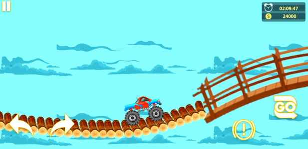 اسکرین شات 1 بازی Rope Bridge Racer Car Game