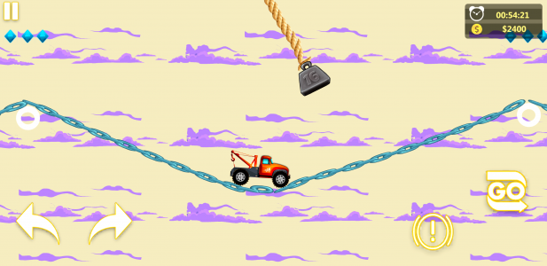 اسکرین شات 3 بازی Rope Bridge Racer Car Game