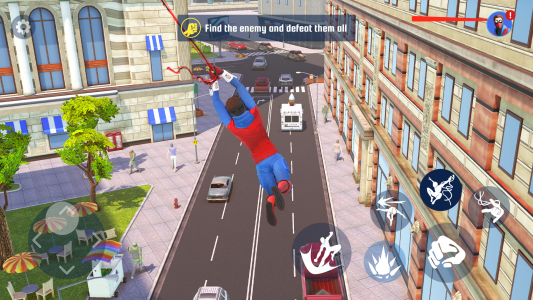 اسکرین شات 6 بازی Spider Fighting: Hero Game