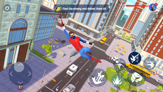 اسکرین شات 4 بازی Spider Fighting: Hero Game