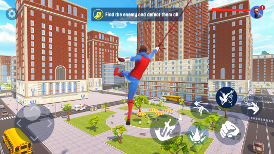 اسکرین شات 2 بازی Spider Fighting: Hero Game