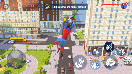 اسکرین شات بازی Spider Fighting: Hero Game 1