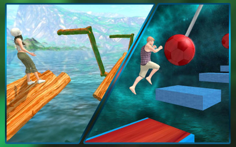 اسکرین شات 3 بازی Stuntman Water Run