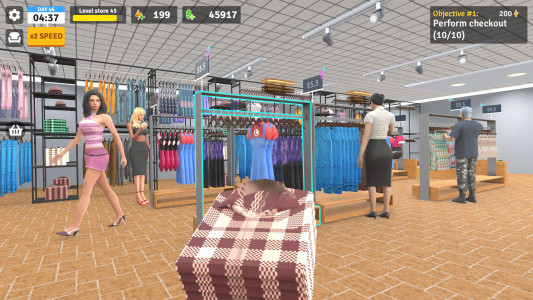 اسکرین شات بازی Clothing Store Simulator 3