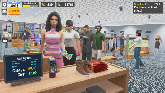 اسکرین شات بازی Clothing Store Simulator 1