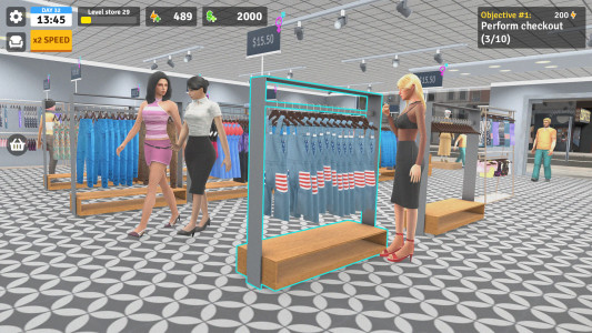 اسکرین شات بازی Clothing Store Simulator 4