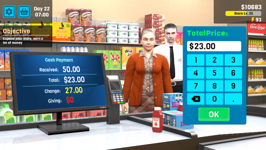 اسکرین شات بازی Manage Supermarket Simulator 5