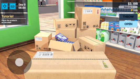 اسکرین شات بازی Supermarket Simulator Store 4