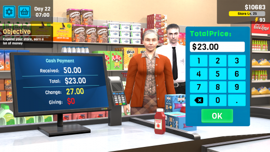 اسکرین شات بازی Supermarket Simulator Store 5