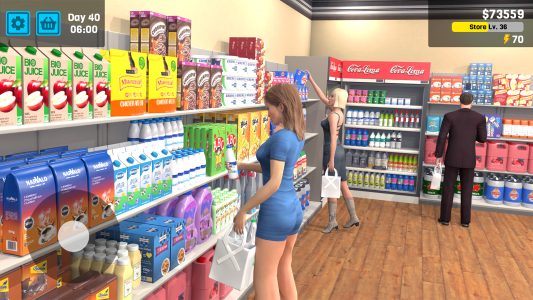 اسکرین شات بازی Supermarket Simulator Store 3