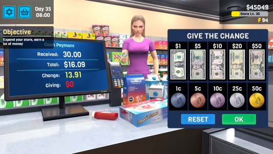 اسکرین شات بازی Supermarket Simulator Store 6