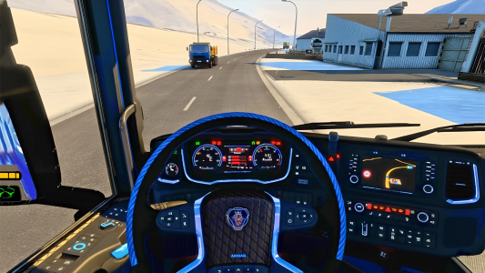 اسکرین شات 1 بازی Euro Truck Driving: Truck Game