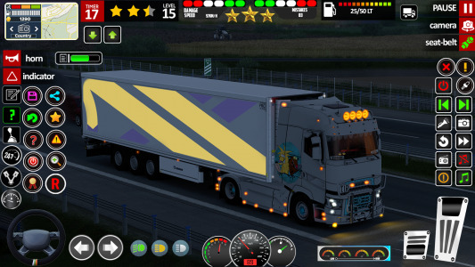 اسکرین شات بازی American Truck Driving Game 3D 1