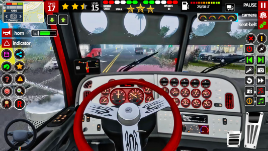 اسکرین شات 5 بازی American Truck Driving Game 3D