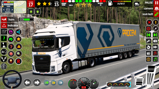 اسکرین شات بازی American Truck Driving Game 3D 3