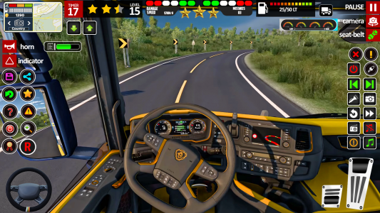 اسکرین شات 4 بازی American Truck Driving Game 3D