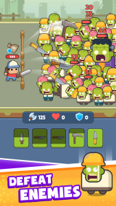 اسکرین شات 1 بازی Backpack Hero: Merge Weapon