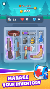 اسکرین شات 3 بازی Backpack Hero: Merge Weapon
