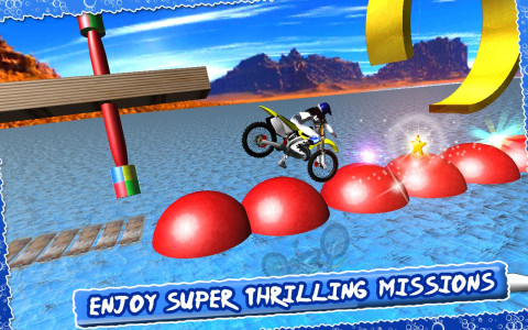 اسکرین شات بازی Wipeout Bike Stunts 3D 2