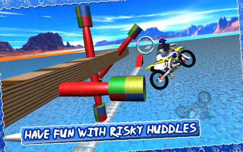 اسکرین شات بازی Wipeout Bike Stunts 3D 3