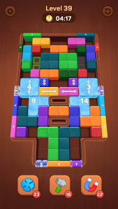 اسکرین شات بازی Wood Away, Block Jam 4
