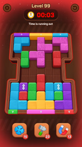 اسکرین شات 8 بازی Wood Away, Block Jam