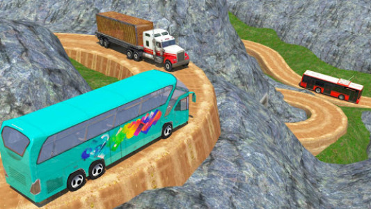 اسکرین شات بازی Bus Racing - Offroad 2018 7