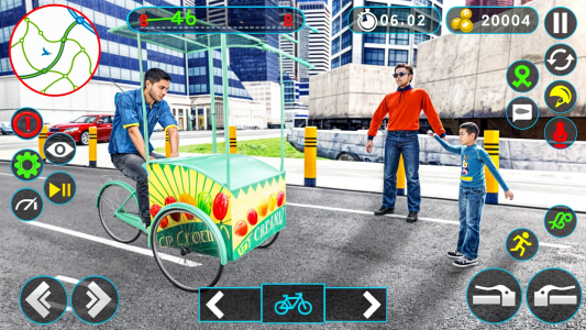 اسکرین شات بازی City Ice Cream Man Simulator 5