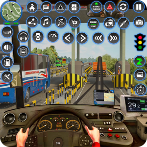 اسکرین شات بازی Euro Bus Simulator-Bus Game 3D 1