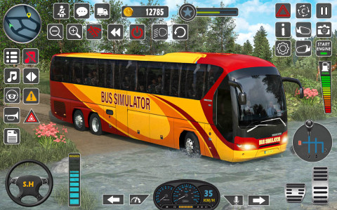 اسکرین شات بازی Euro Bus Simulator-Bus Game 3D 4