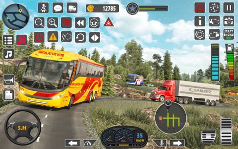 اسکرین شات بازی Euro Bus Simulator-Bus Game 3D 5