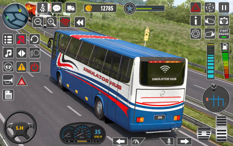 اسکرین شات بازی Euro Bus Simulator-Bus Game 3D 7
